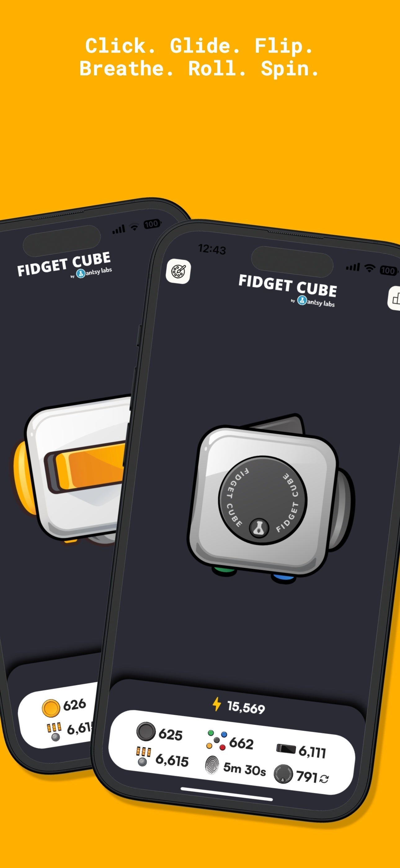 Introducing: Fidget Cube on iPhone + Apple Watch