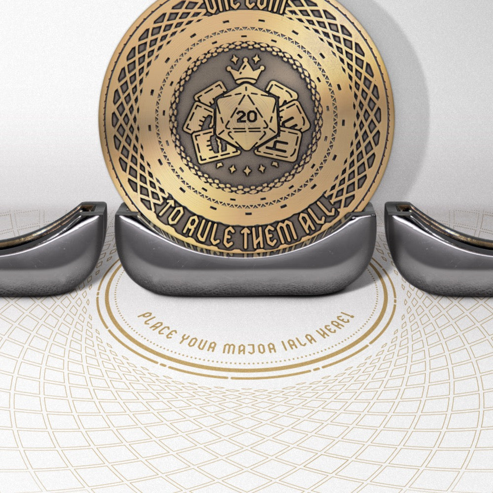 IRLA Stand (Major) V2 - In Real Life Achievements by Antsy Labs - Goals - Challenge Coin - Medal - Award - Collectibles You Earn - Hover