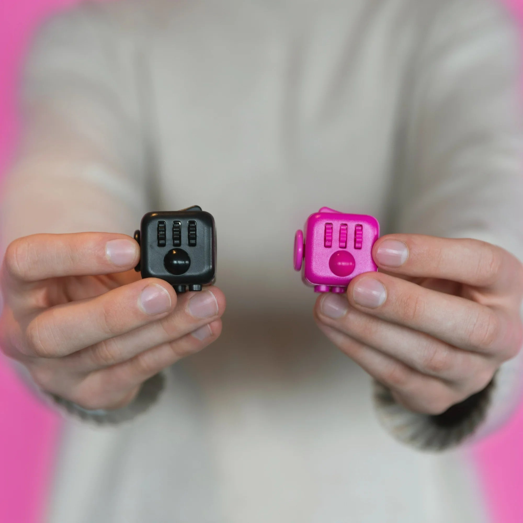 Fidget Cube (Custom Series) - Matte Pink - Antsy Labs