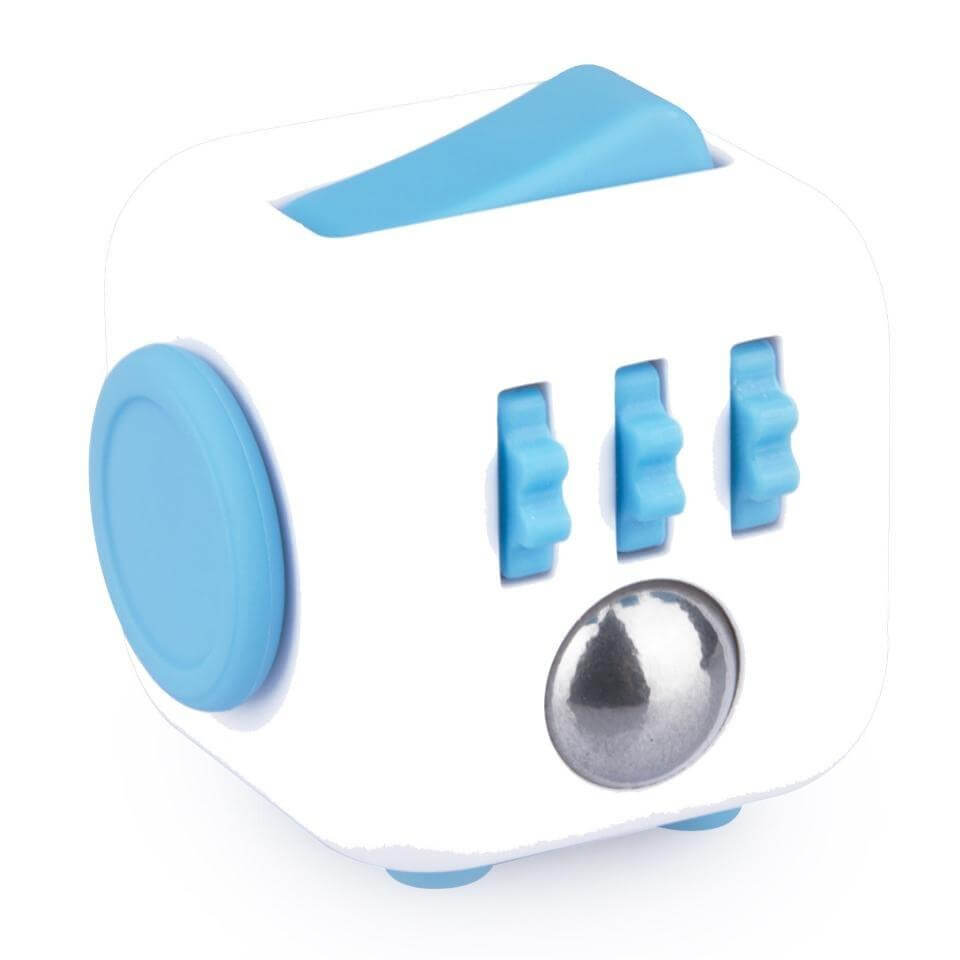 Fidget Cube White/Blue