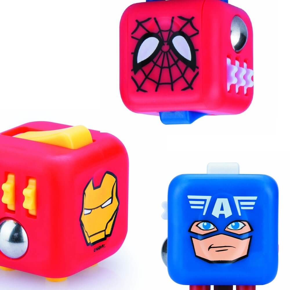 Fidget Cube (Marvel Series) - Spider-Man - Antsy Labs