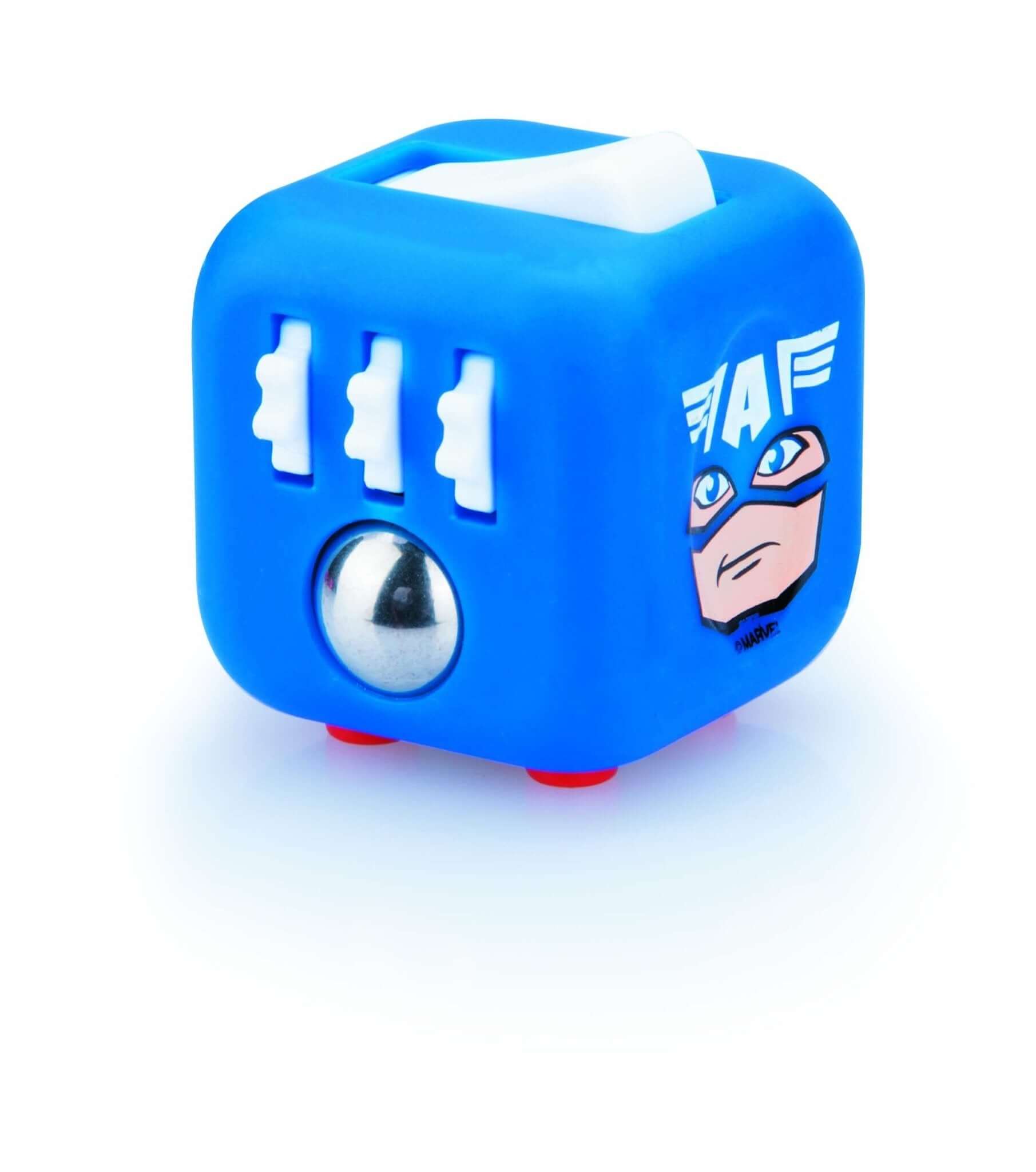 Fidget Cube (Marvel Series) - Captain America - Antsy Labs