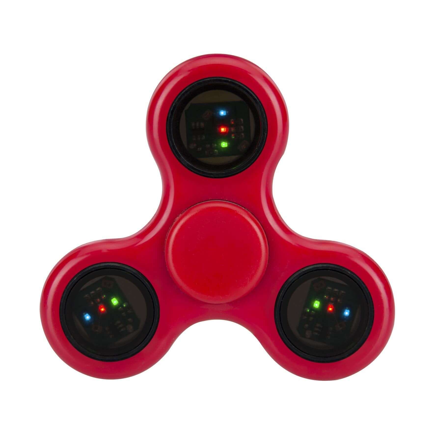 Fidget Spinner (LED Series) - Red - Antsy Labs