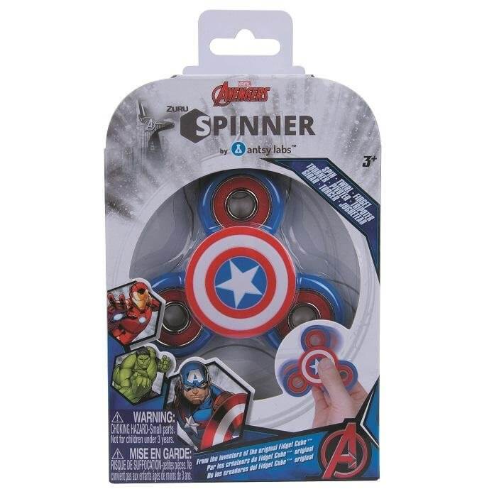 Fidget Spinner (Marvel Series) - Captain America - Antsy Labs