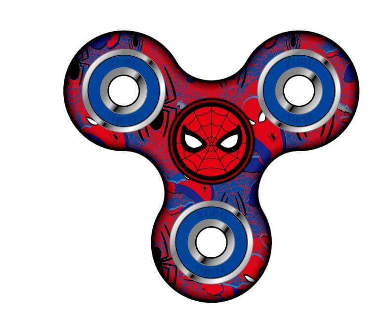 Fidget Spinner (Marvel Series) - Spider-Man (Print) - Antsy Labs