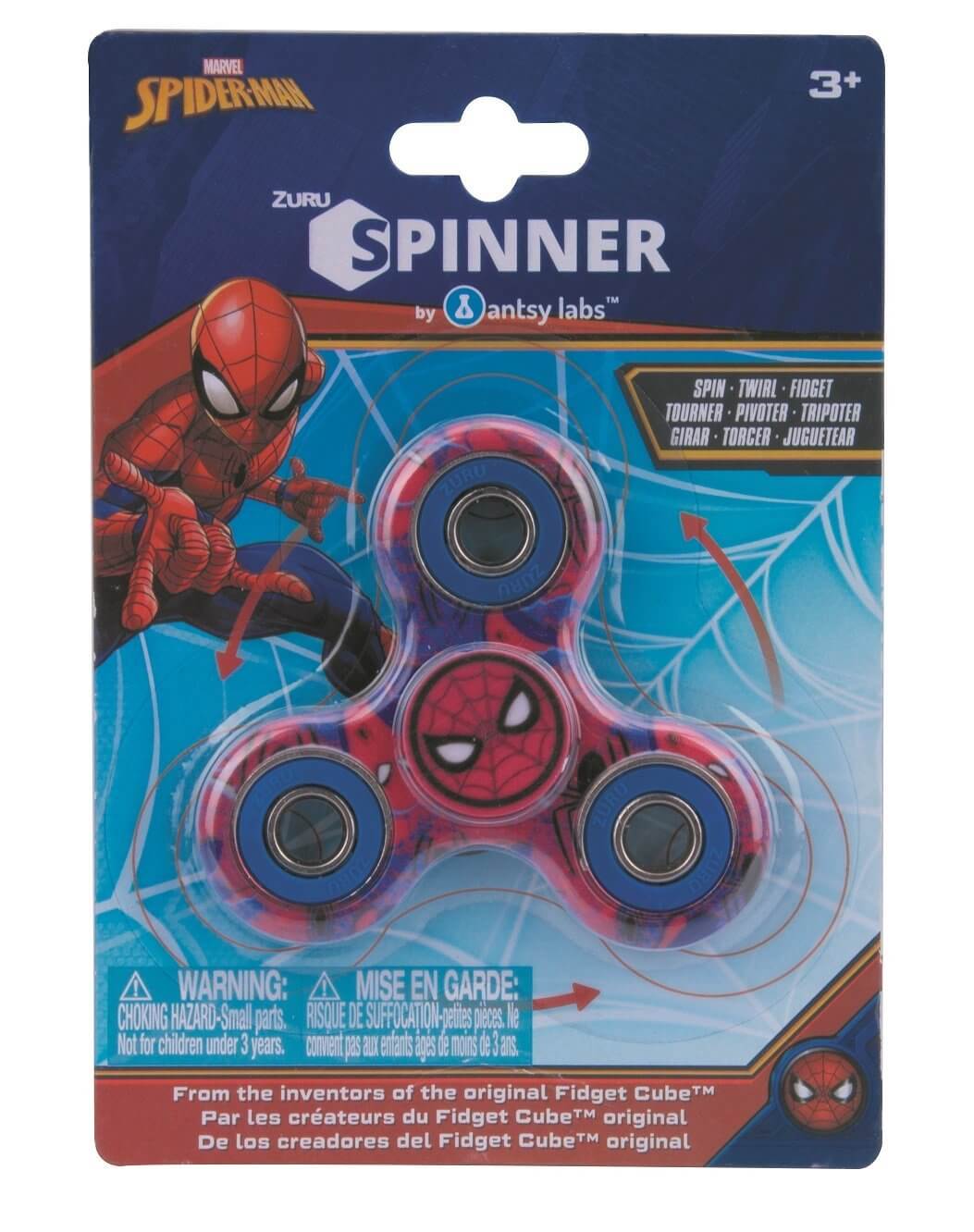 Fidget Spinner (Marvel Series) - Spider-Man (Print) - Antsy Labs