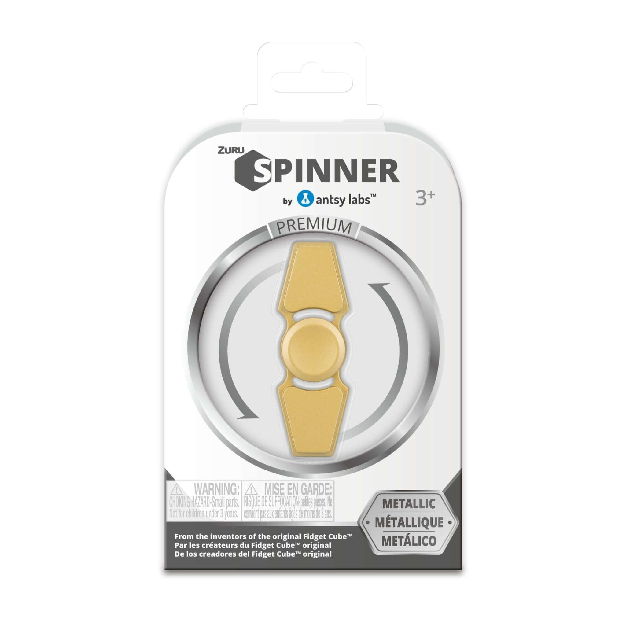 Metallic Fidget Spinner Gold