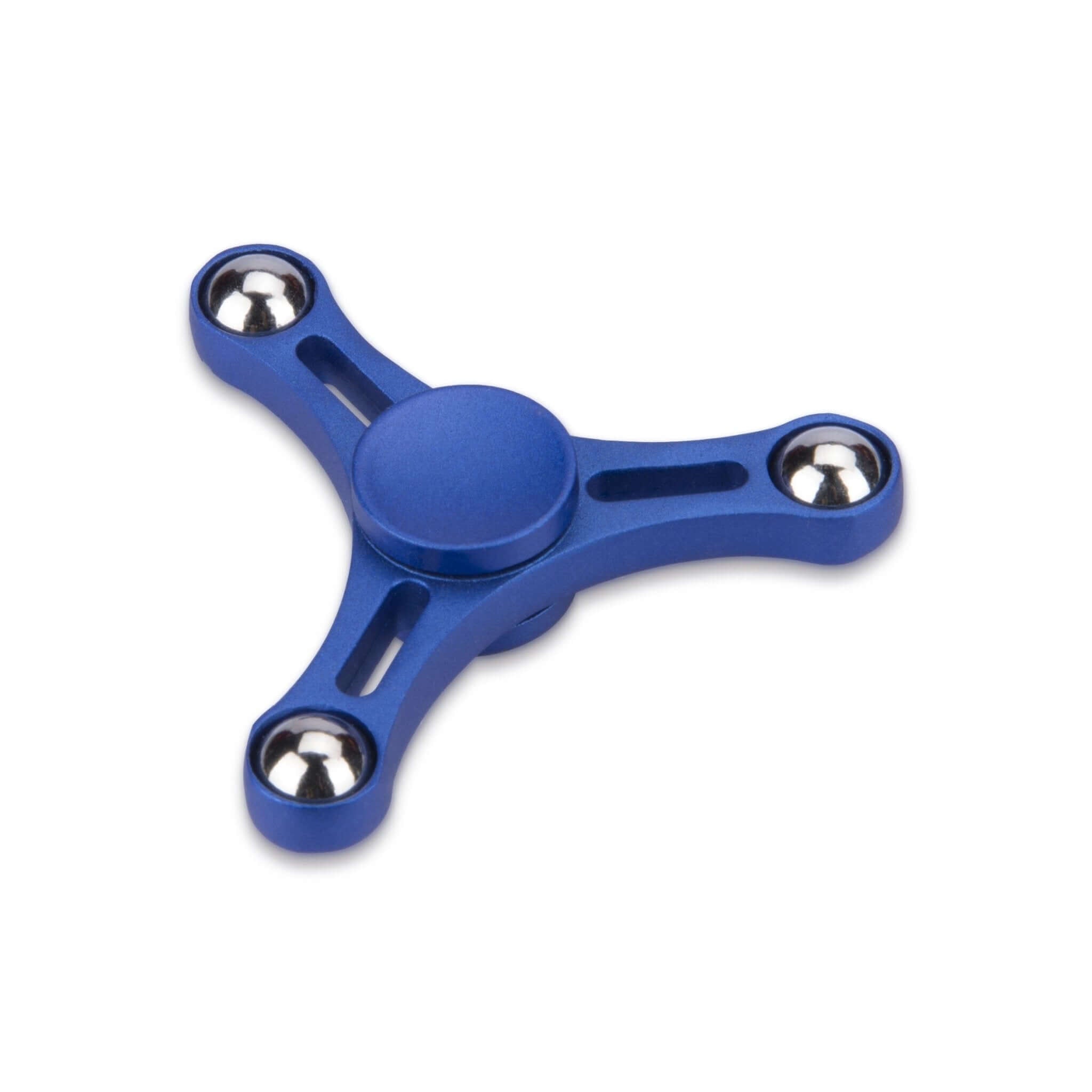 Fidget Spinner (Metallic Series) - Blue Steel Ball - Antsy Labs